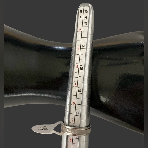 Band Rings Lot of 6 US Size 7-8 (MM) 18 Men Women Assorted Designs Rainbow NEW - Picture 5 of 10